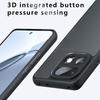 Per Realme 16 Pro Plus 16 Pro Custodia Antiurto Finitura Opaca Sensazione Pelle Opaca PC+TPU Anti-impronte Dita Cover Trasparente Per Realme16