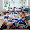 A Set of ONE PIECE Themed Bedding, 3D Digitally Printed, All-season Polyester Duvet Cover and 2 Pillowcases.