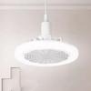E27 Low Profile Ceiling Fans with Remote Control LED Modern Ceiling Fan and Light Adjustable Speed 30W for Bedroom Living Room