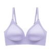 Bra Without Underwire Mesh V-neck Seamless Bra Women's Comfortable Soft Support Bra
