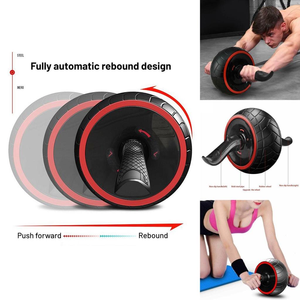Ultra-wide Ab Roller Wheel For Enhanced Stability And Core Workout Training