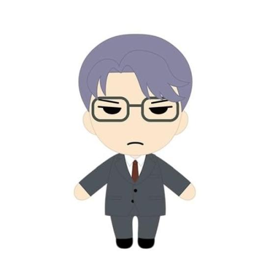 Himuro Reiichi Tokimeki Memorial Girl s Side 1st Love Plush Mascot Tokimeki Memorial GS Plush Official Goods Himuro Reiichi Himuro Sensei