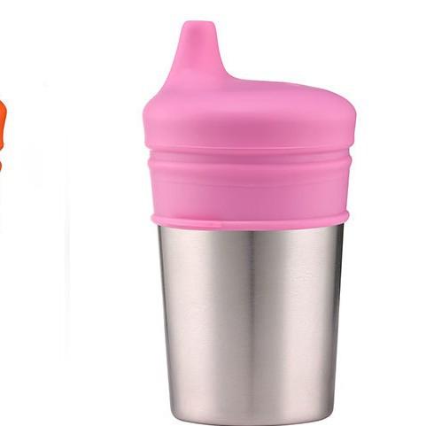 Universal Elastic Silicone Sippy Cup Lid Only, Leakproof Replacement Straw Cup Cover for Baby Toddler, Cup Lid Only Without Water Cup