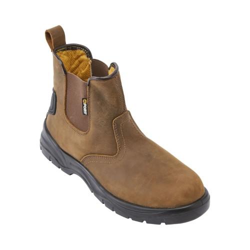 Fort Unisex Adult Regent Leather Safety Boots 6 UK marron