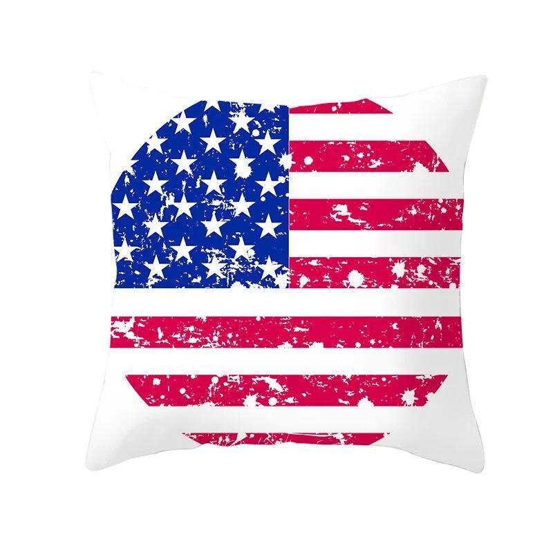 American Flag Independence Day Pillow Case Holiday Gift Home Decor Pillow Case