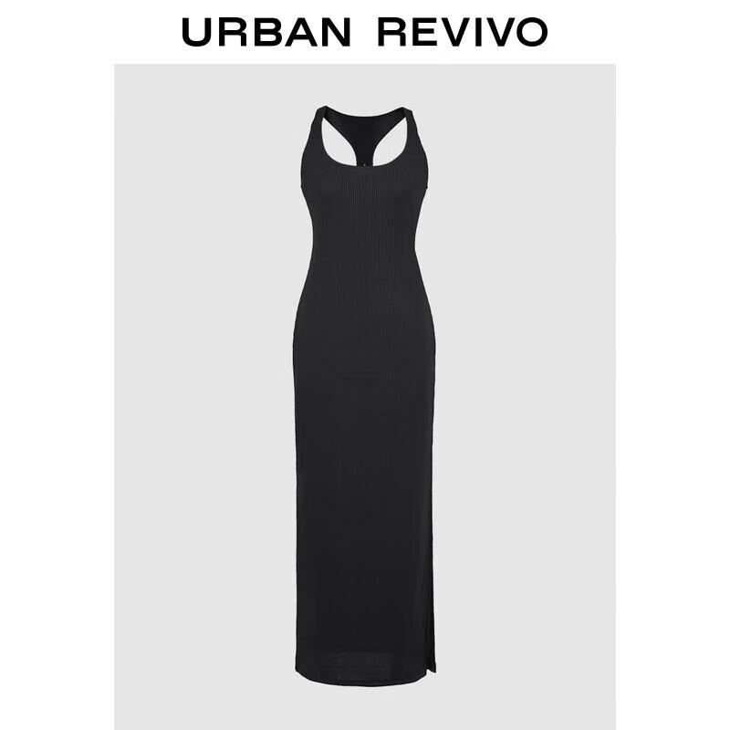 

UR 2025 Осеннее облегающее платье без рукавов с U-образным вырезом UWJ750062 XS