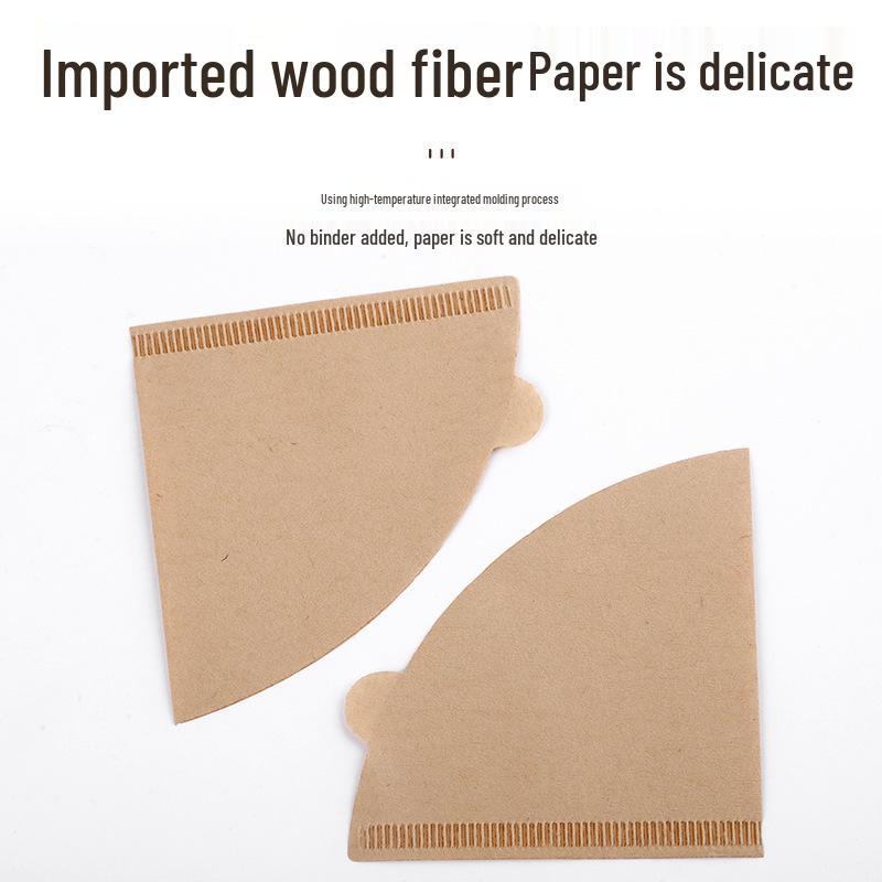 Conical Coffee Filter Paper for Pour-Over Brewing