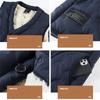 Fashion Waistcoat Men's Autumn and Winter Padded Thickened Cotton Jacket Warm Vest Shoulders Windproof Waterproof Cotton Horse Jacket