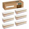 Yajnas Wooden Duster For Whiteboard & Chalkboard Use - Combo Of 6 Dusters, Premium Non Magnetic Wooden Duster
