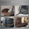 Buzz Selection Cowboy Emblem Stylish and Cool for Outdoor and CAQ992 Hat, Activities, Men's Women's, (Coffee)