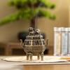 Quadruped Alloy Incense Burner Household Indoor Tea Room Office Tabletop Decoration Purification Incense Coil Aromatherapy Stove