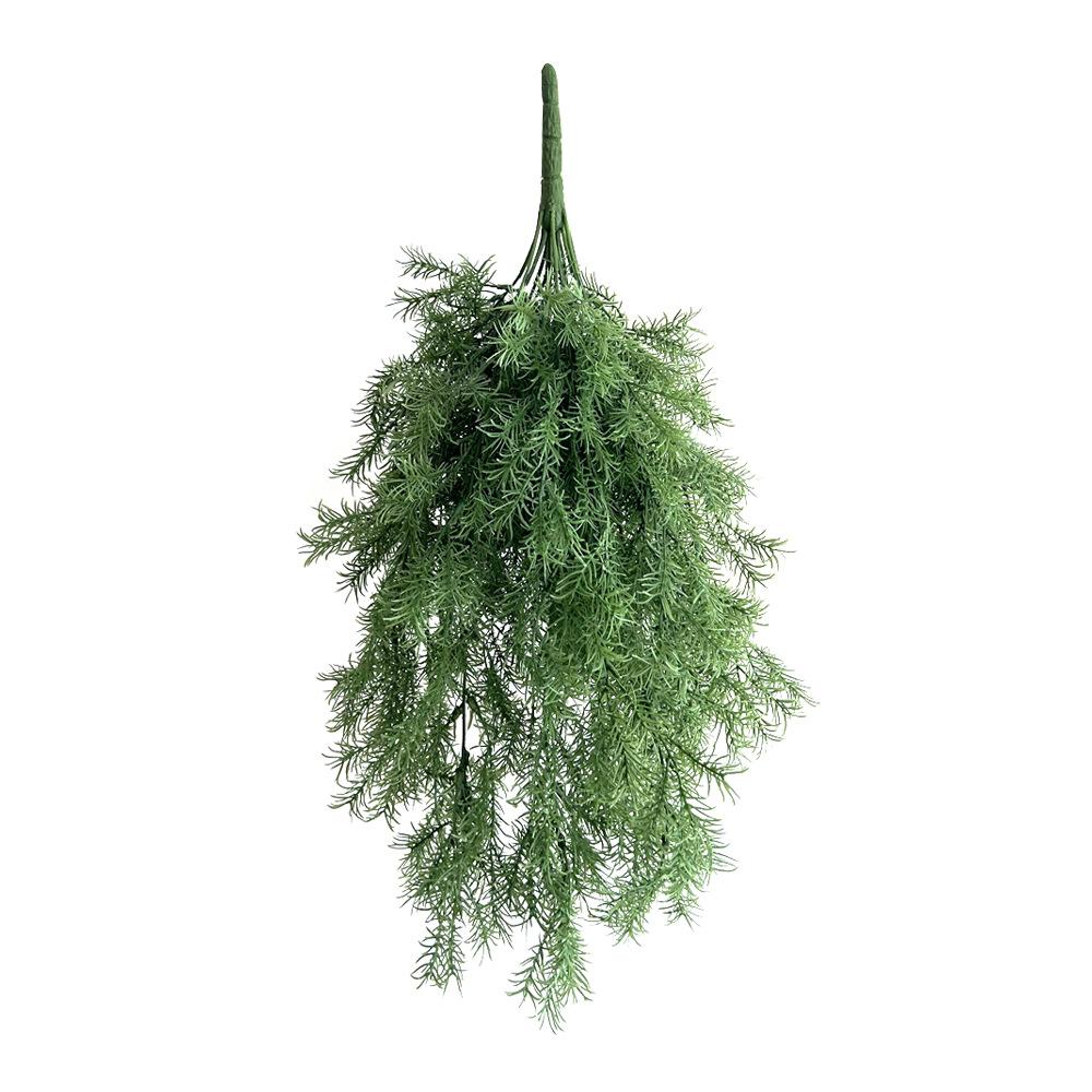 Christmas Immortal Bouquet Green Plant Wall Decoration, Simulated Hanging Hanging Green Leaf Plant Home Decoration