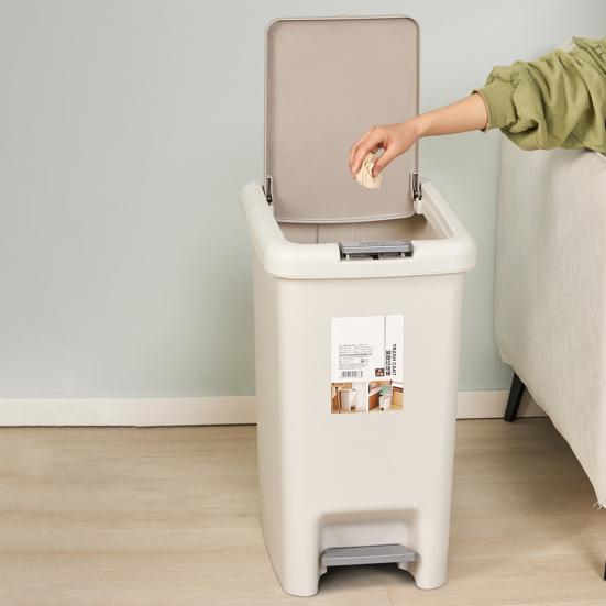 Coș de gunoi Yousheng Construcție durabilă Capacitate mare Deschidere largă Ușor de curățat Coș de gunoi Coș de gunoi cu pedală