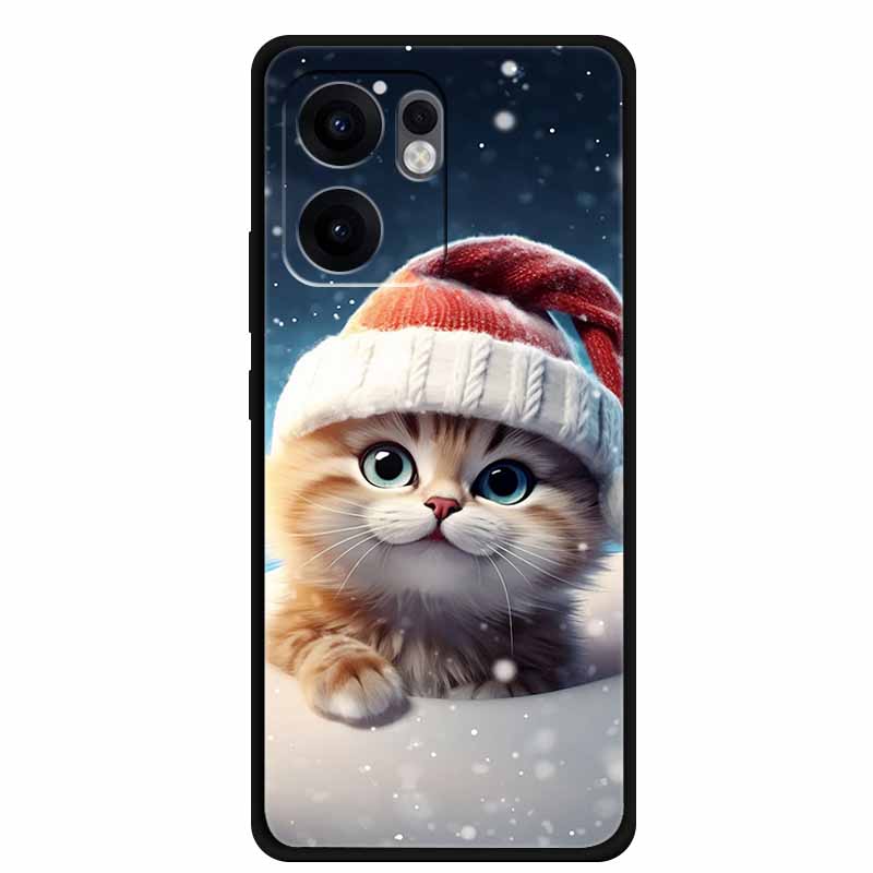 Phone Case For OPPO Reno 13F Case 13 F Coque Black Silicone Soft TPU Back Cover Bag For OPPO Reno13F A5x Case Protective Shell