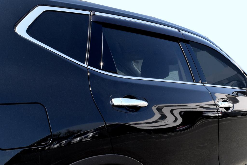 SecondStage Nissan T32 Triangular Pillar Piano SHN0156BLK X-Trail Panel, Black,