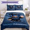 Roblox 360 Customize your name Bedding Set Breathable Duvet Cover with Pillowcases Home Decoration Birthday Gift