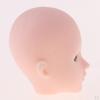 Jointed No Makeup Female Head Sculpt W/ Green Eyes /6 OB Doll Accs