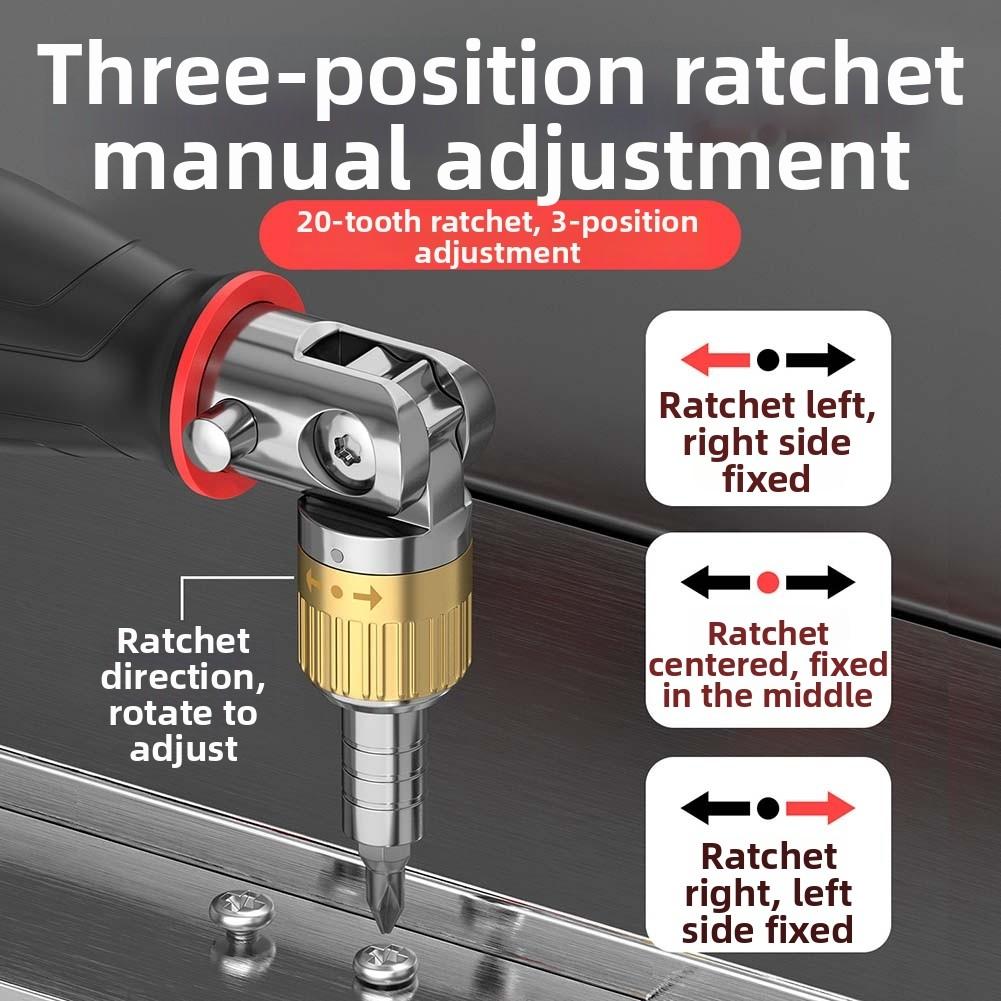 Ratchet Screwdriver Set Folding Design 10 in 1 and 14 in 1 Multi Tool for Maintenance and Repair Work Chrome Vanadium Steel