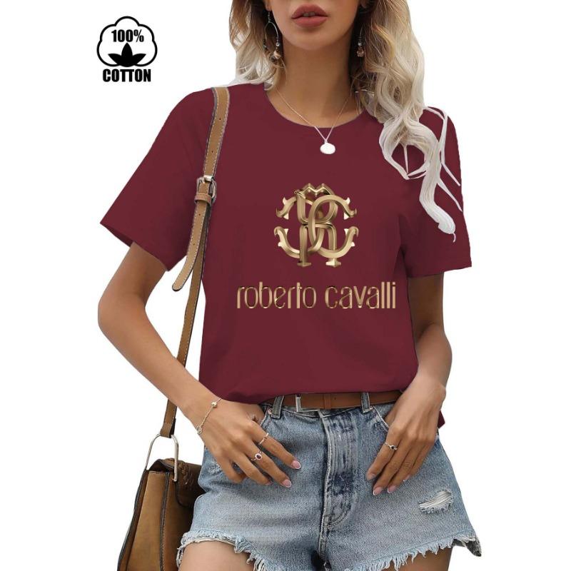 YYFS Damemote Uformelt sommer vår med korte armer bluser og skjorter med o-hals