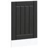 VidaXL Dishwasher Panel Lucca Black Engineered Wood, Dishwasher Front Panel, Panel, Door Panel 853888