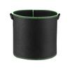 Thickened Felt Planting Pot Large Capacity Vegetable Growing Container Durable Non-Woven Fabric Garden Planter with Handles for Outdoor Indoor Use