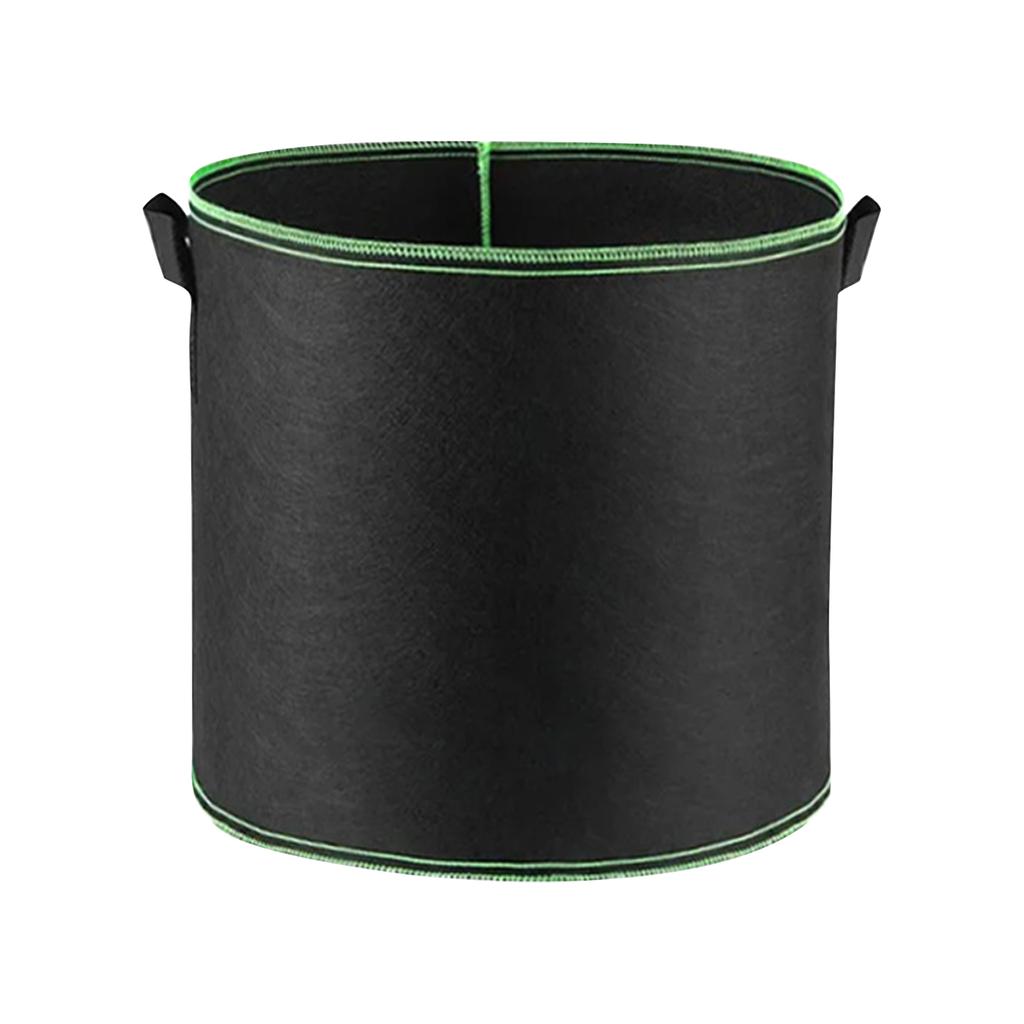 Thickened Felt Planting Pot Large Capacity Vegetable Growing Container Durable Non-Woven Fabric Garden Planter with Handles for Outdoor Indoor Use