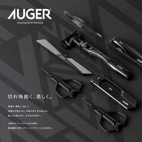 Kai AUGER Eyebrow Shaving Razor 9 Pieces (3 Pieces X 3) Eyebrow Razor Eyebrow Shaving GA0115