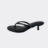 Fashion Spring Summer Thin Heels Female Flip flops Sandals Shoes For Women Fashion Round Toe Ladies Heeled Sandals Slides Shoes Pumps