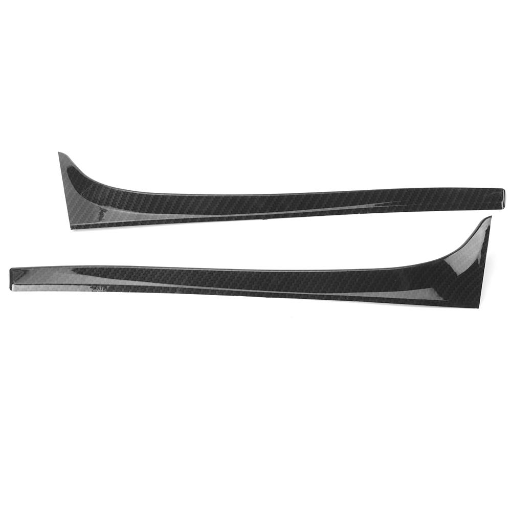 

2Pcs Car Rear Window Side Wing Spoiler Fit for 7 MK7 7 7.5 2014 2018Carbon Fiber Texture