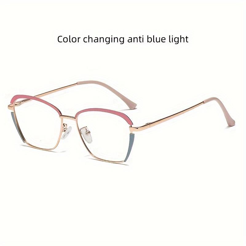 Polarized Blue Light Blocking Glasses High Grade For Cat Eye Sunglasses Retro Star Rivet For Gm Unisex Fashion
