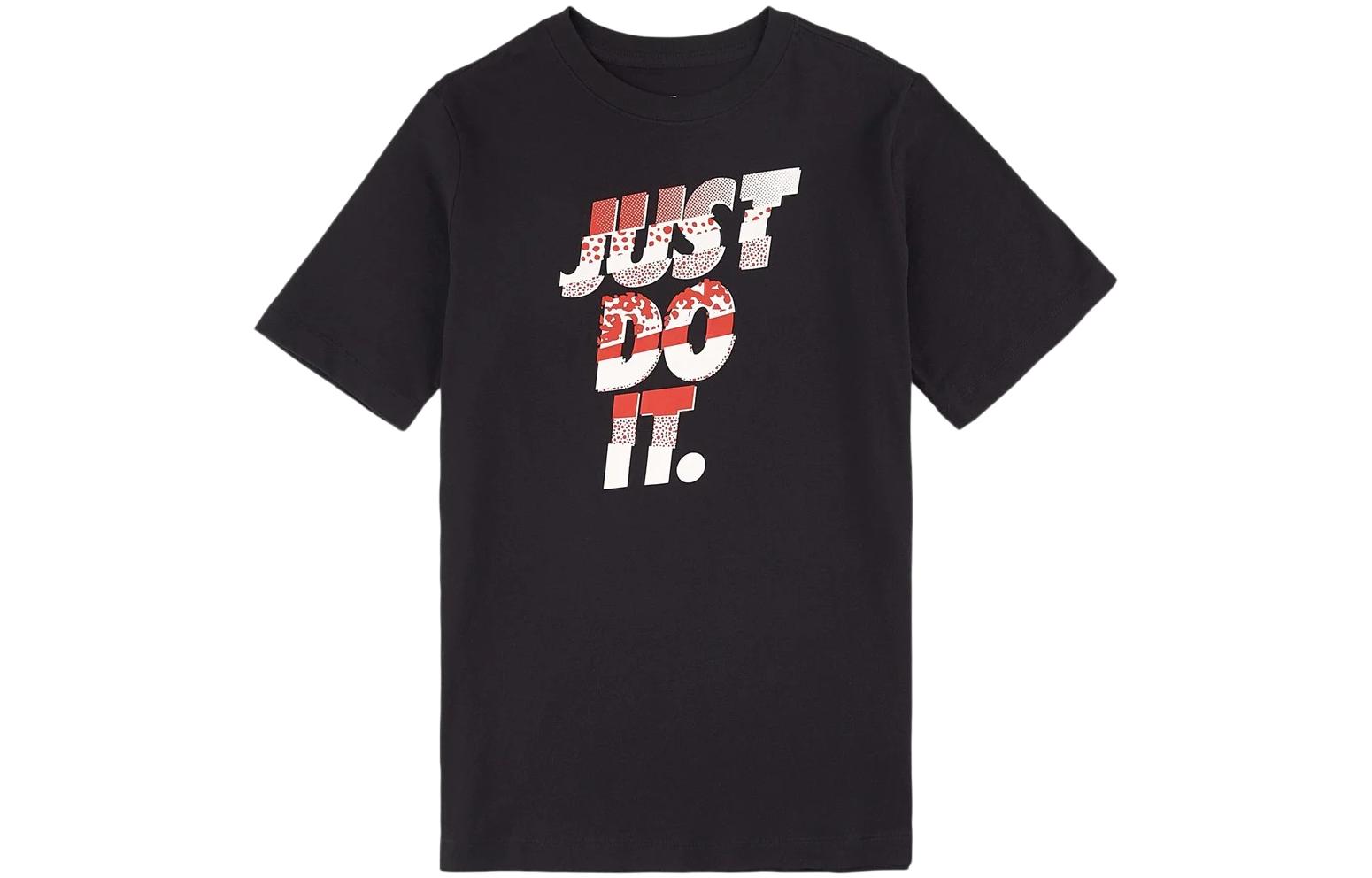 Nike Kids T Shirts Crew Neck Moderate DO1822-010 XS