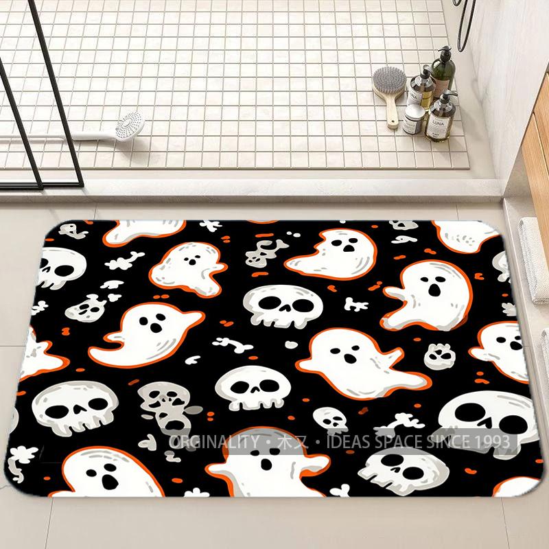 Halloween Pattern Floor Mat Living Room Decoration Home Sofa Non-Slip Carpet Study Bedroom Tatami Children'S Soft Floor Mat