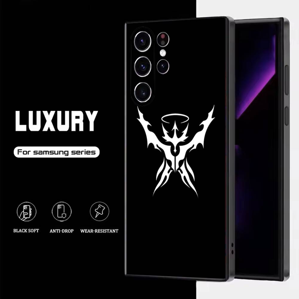 

Arknights logo Phone Case For Samsung S25,S24,S23,S22,S21,S20,S10,Ultra,Plus,Lite,FE,Soft Silicone Black Cover SamsungS225G