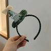 2025 Christmas Velvet Bow Tree Headband & Kids' Santa Hat Hair Clip - Fashion Accessories
