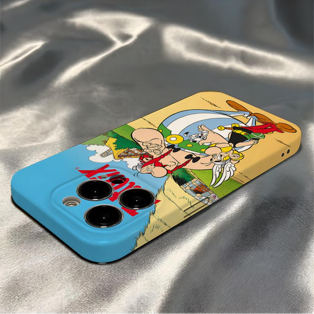 

Asterix And Obelix Phone Case For Iphone 16 Pro Max 15 Pro 13 14 12 11 8 7 Plus X XR XS Max Fashion All Inclusive Cover iPhone15Pro