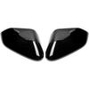 ABS Car Exterior Mirror Cover Side Rear View Mirror Covers Caps Compatible with Kia K4 2025 2026 Accessories (Glossy Black Style)