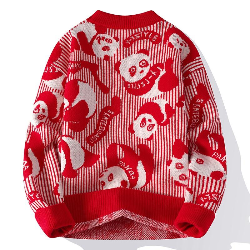 Hot Hot Autumn and Winter New Casual Crew Neck Sweater Bottom Knit Plus Size Loose Sweater