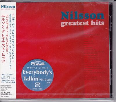 CD NILSSON - Greatest Hits BVC231008 BMG 2002 Japan Rock