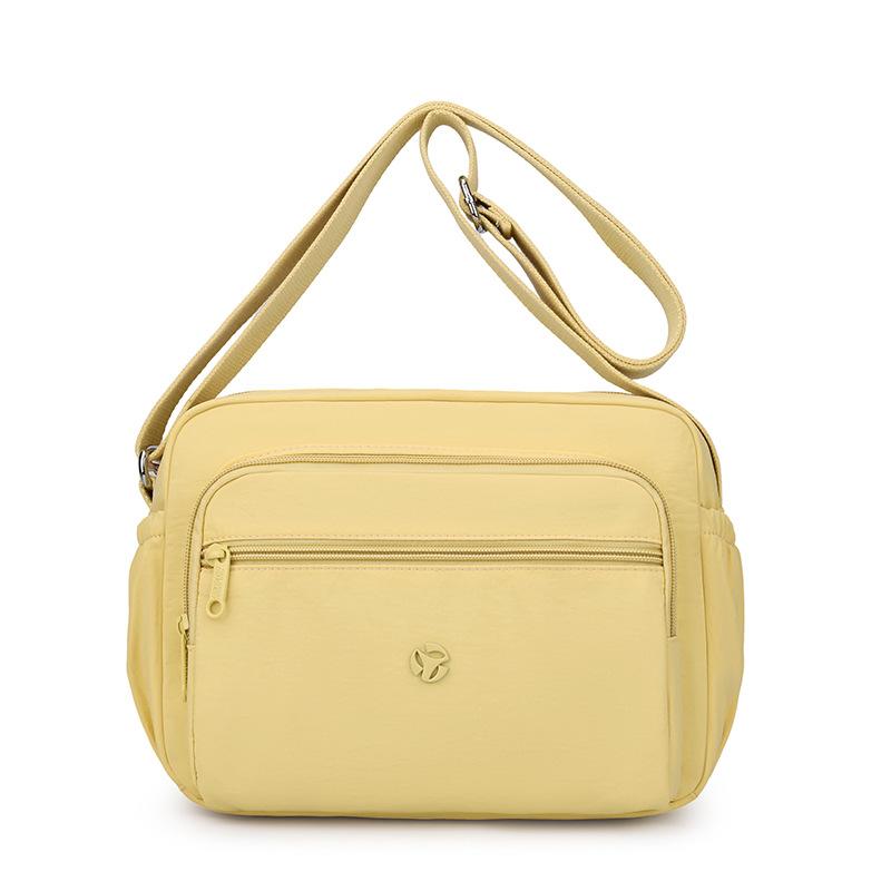 Water-repellent Nylon Bag Women's Shoulder Bag Crossbody Bag Lightweight Small Square Bag