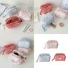 Tartan Makeup Bag With Multiple Layer Compartments For Cosmetics Jewelry And Accessories