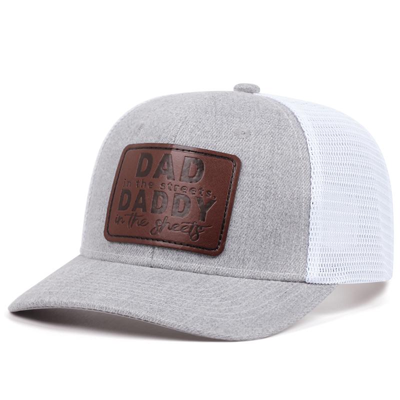 2025 Chapeau Mode Personnalisé Nouveau à Bord Plat Étiquette Richardson Chapeau Hip Hop Street Dad Chapeau Hip Hop Street Casquette de Baseball Pare-soleil