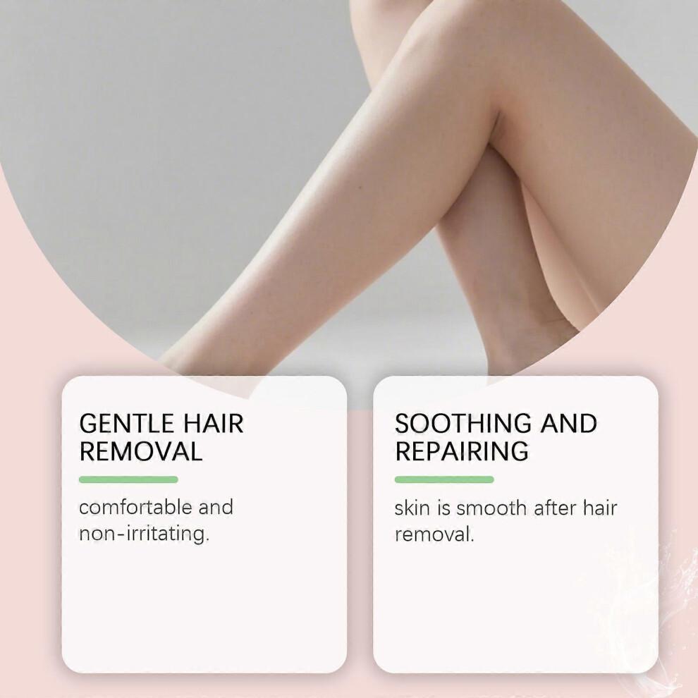 (1 Stück)Bare Basics Enthaarungscreme für empfindliche Haut 150g Schnell Sanft Depilatorium für weiche glatte Haut