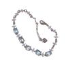 Oval Starburst Zircon Bracelet: Elegant, Versatile, High-End Jewelry