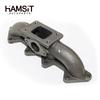 Hamsit Cast Iron Turbo Manifold For Honda Accord 94-02 EX LX F22 F22B F23A 2.2L/2.3L SOHC Flanged T3