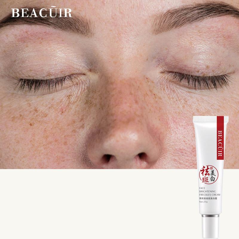beacuir freckle whitening cream