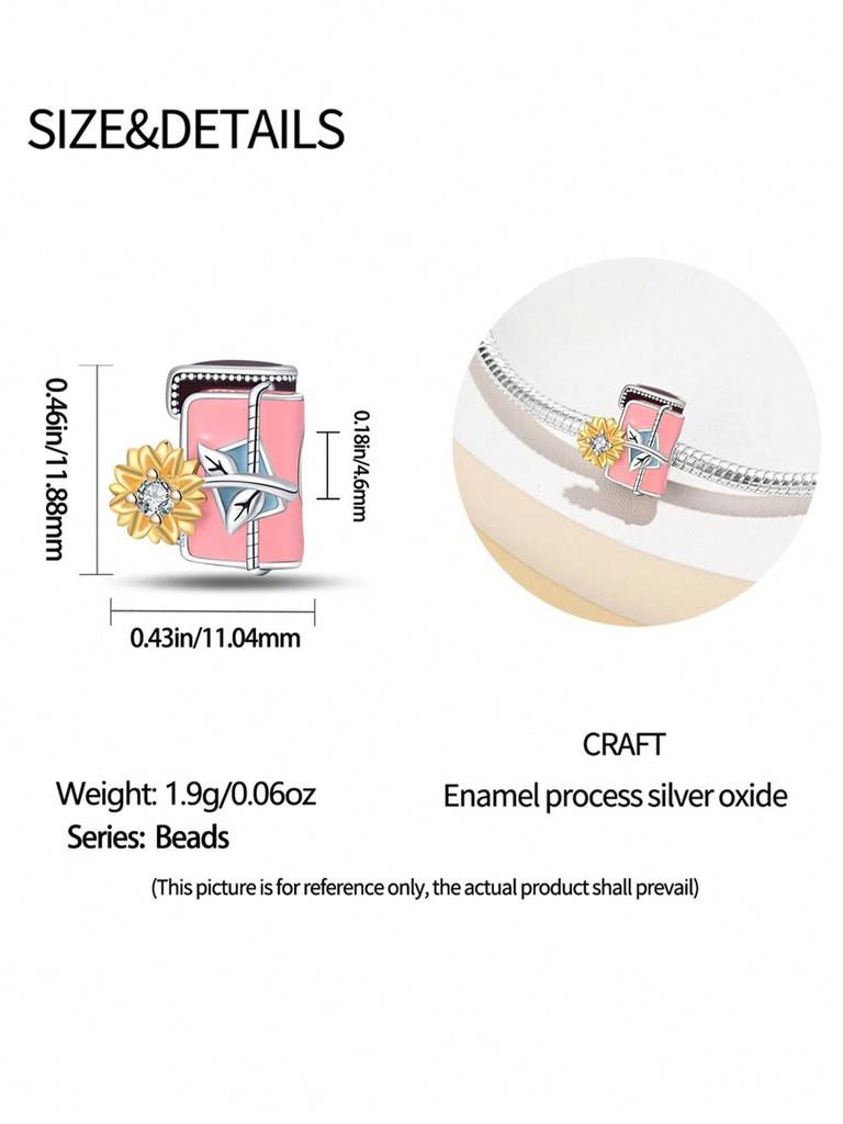 Charms Plata Graduation Season Bachelor'S Capbeads Copper Plated Fit Charms Original Bracelet For Jewelry Making Diy Charm