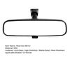 Interior Rear View Mirror Assembly for Nissan Altima Tiida Sylphy Qashqai Murano, Manual Anti-Glare Mirror, Clear Vision & Stable