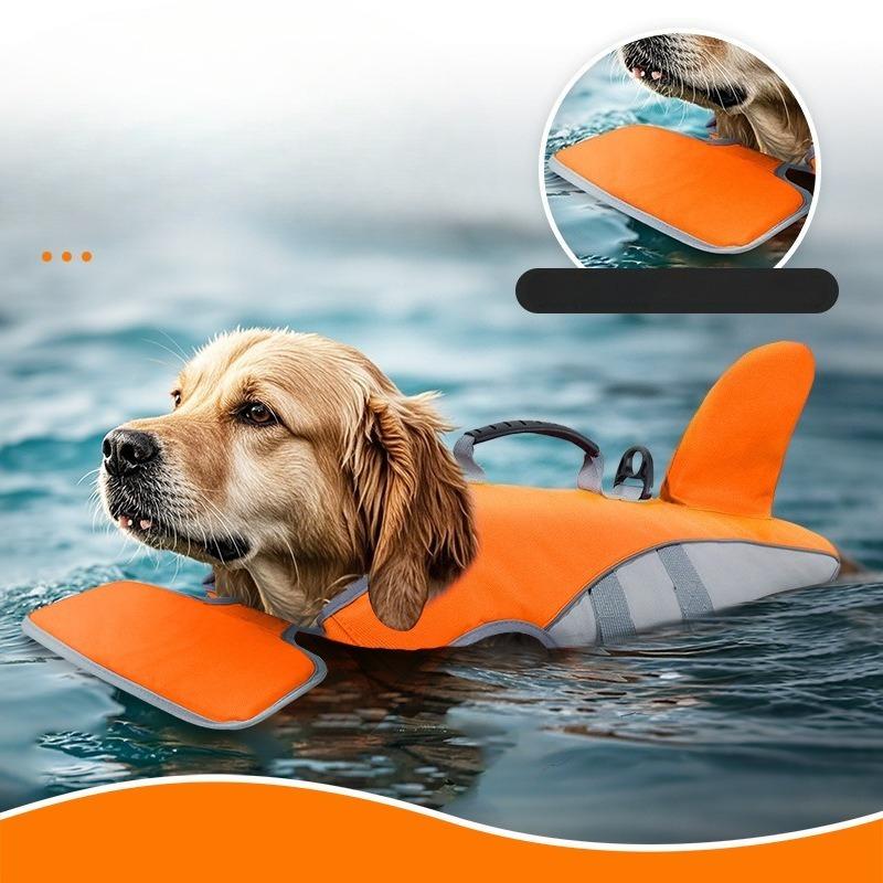 Pet Swimming Life Jacket Safety Vest for Dog Swimwear Adjustable Buoyancy Surfing Drifting Sailing Life Vest for Large Small Dog