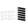 6piece Vinyl Record Display Shelf Acrylic Shelves For Home Office Organization Picture Shelf Ledge