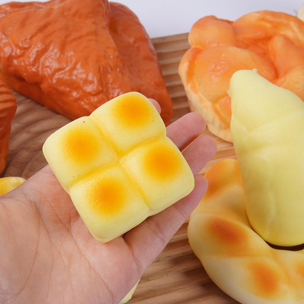 Soft Croissant Bread Squeeze Toy Office To Tension Simulation Super Soft Food Croissant Daily Ornaments Gift Toys